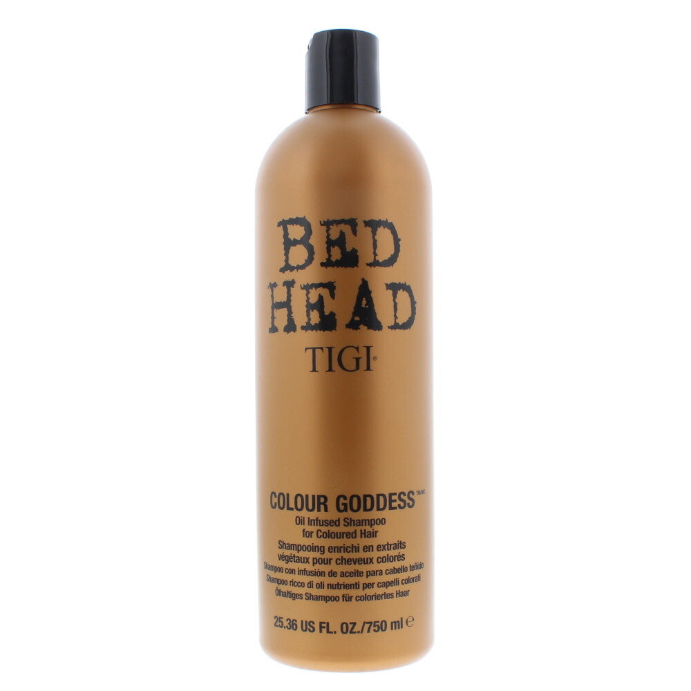 Bed Head Tigi Colour Goddess Oil Infused Shampoo 750ml | High Quality Hair Care Product Online - Product Image Bed Head Tigi Colour Goddess Oil Infused Shampoo 750ml | High Quality Hair Care Product Online - Product Image